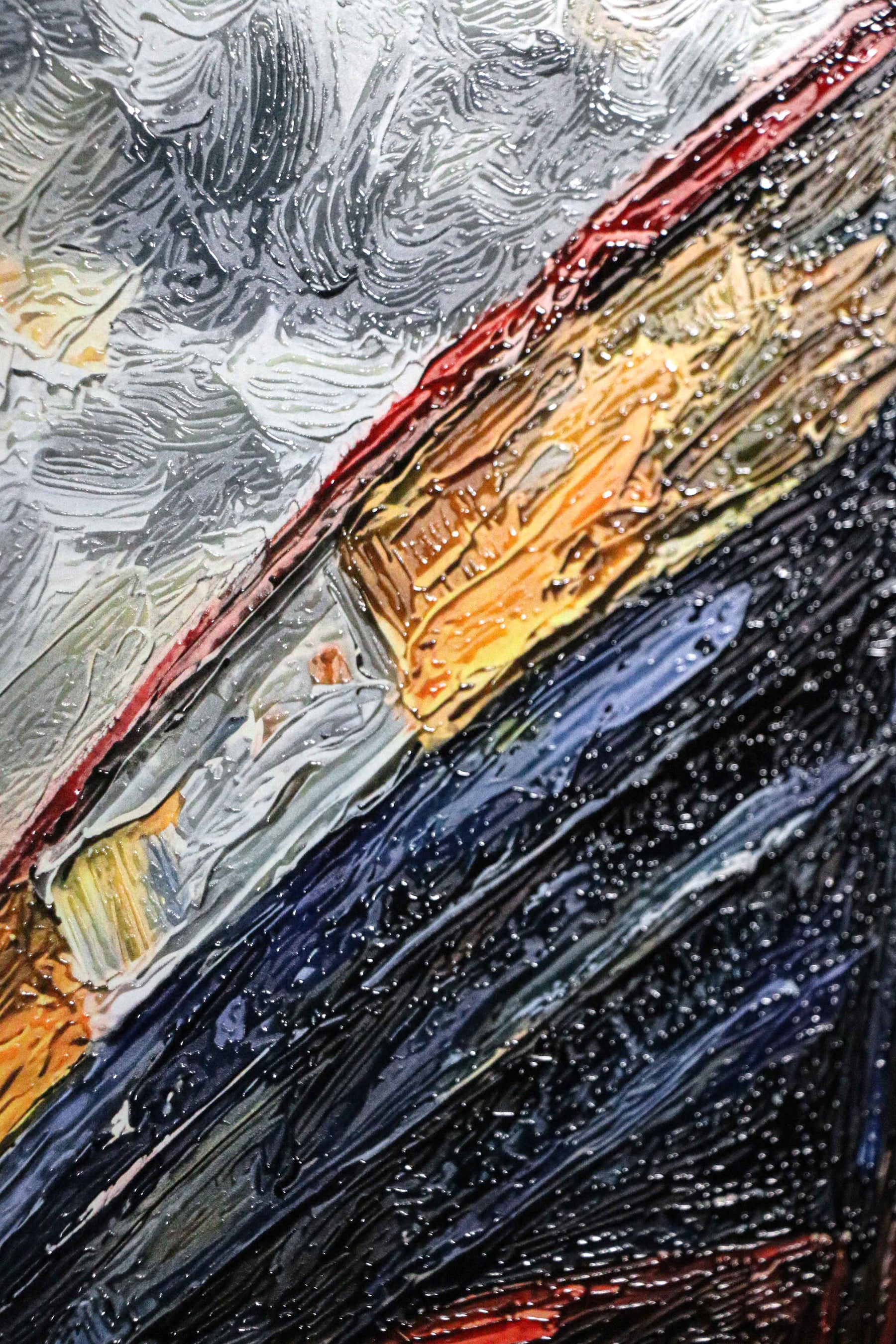 Weathered Shoreline Sentinel — 3D Haptic Embossed High-Gloss Luxury Wall Art