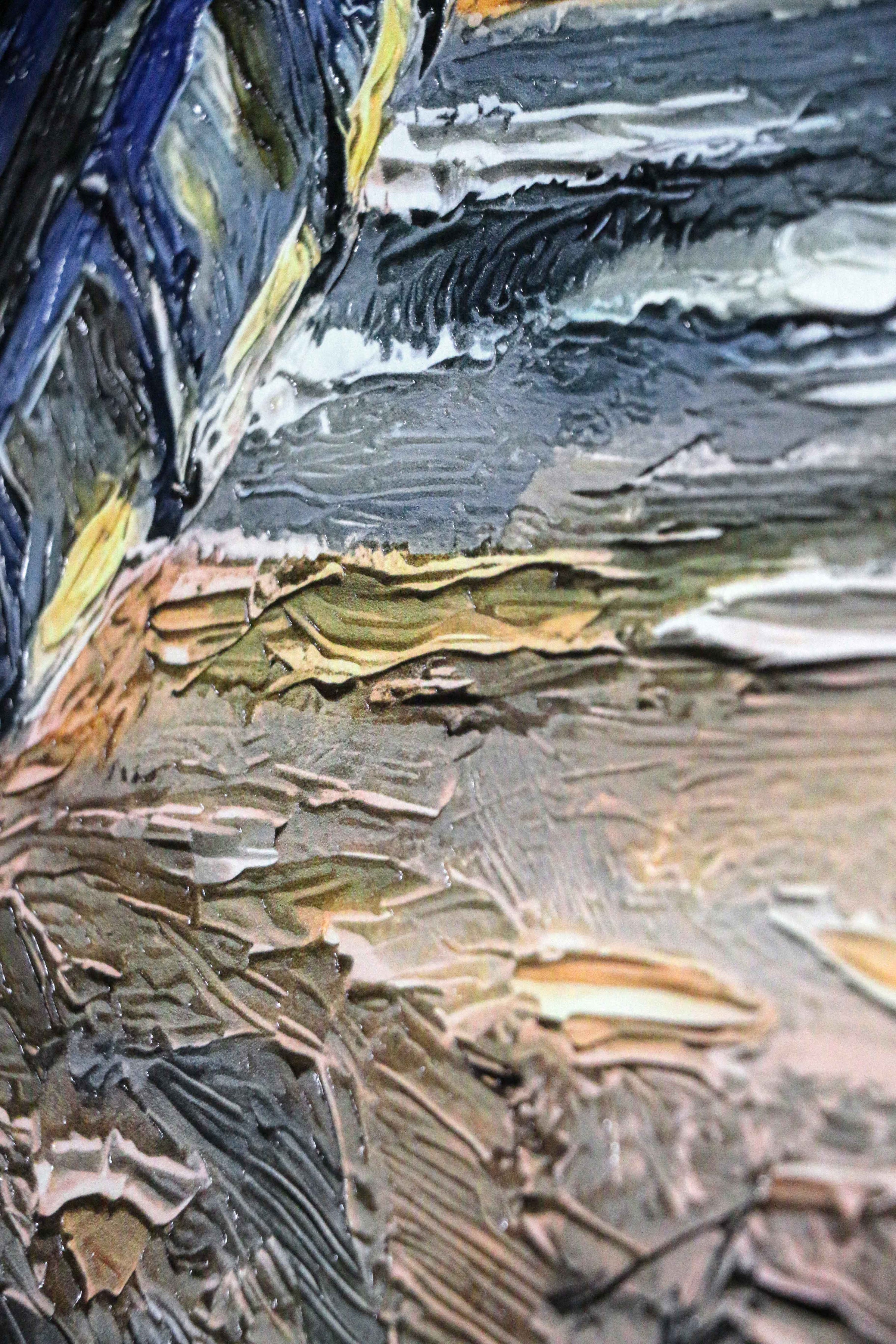 Weathered Shoreline Sentinel — 3D Haptic Embossed High-Gloss Luxury Wall Art