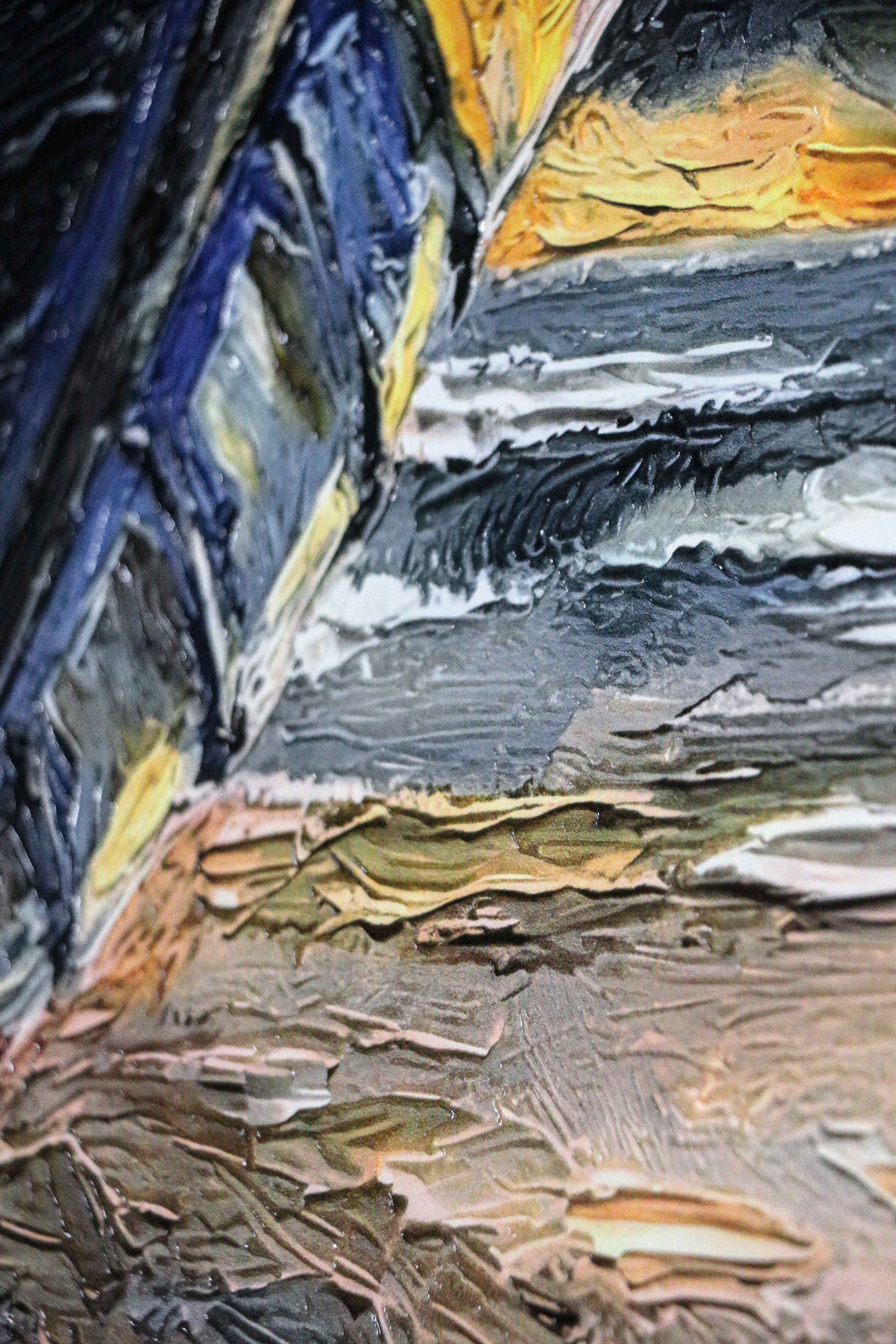 Weathered Shoreline Sentinel — 3D Haptic Embossed High-Gloss Luxury Wall Art