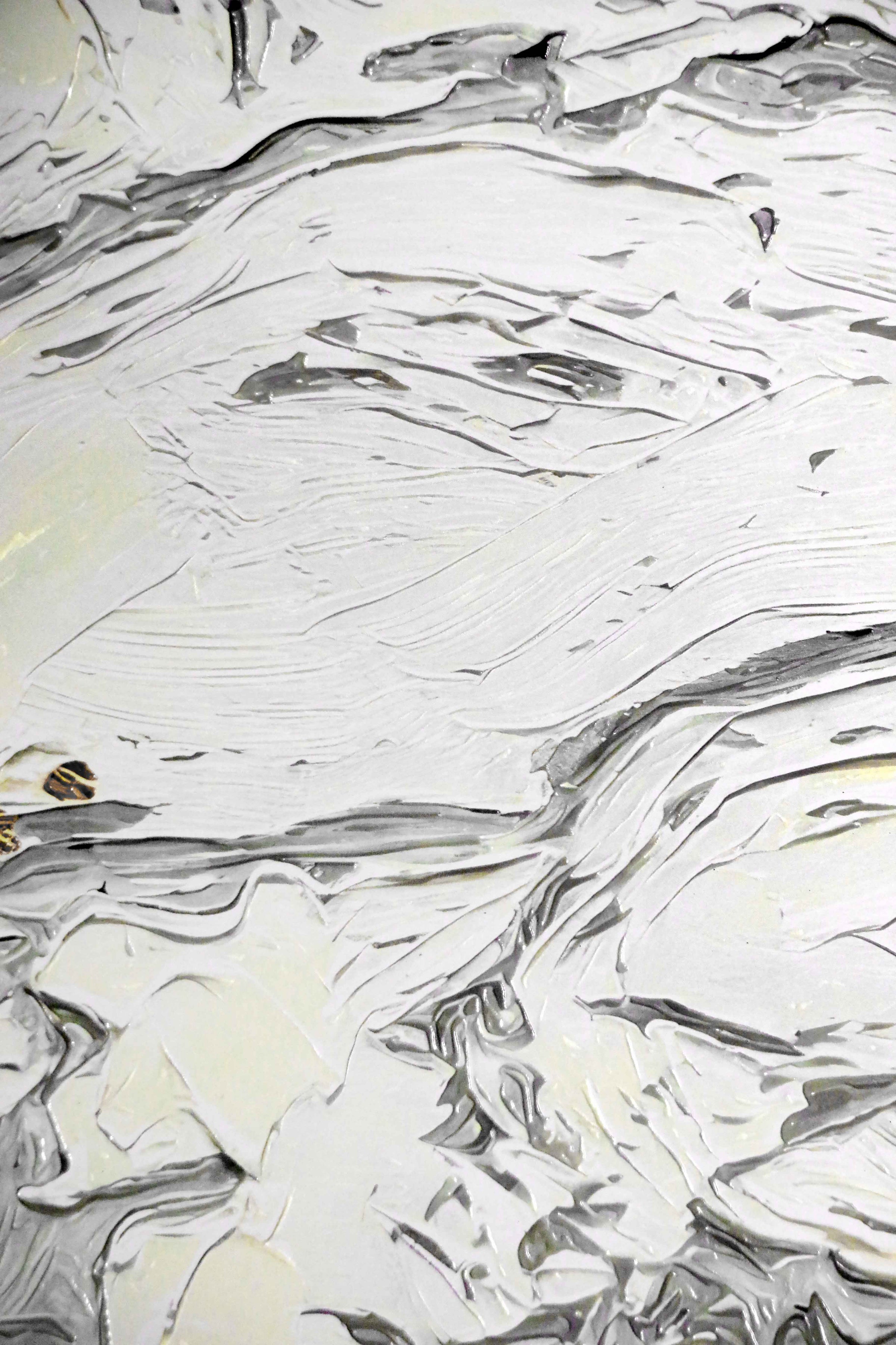 Gilded Leaf & Feather Reverie — 3D Haptic Embossed High-Gloss Luxury Wall Art