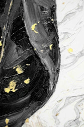 Gilded Leaf & Feather Reverie — 3D Haptic Embossed High-Gloss Luxury Wall Art
