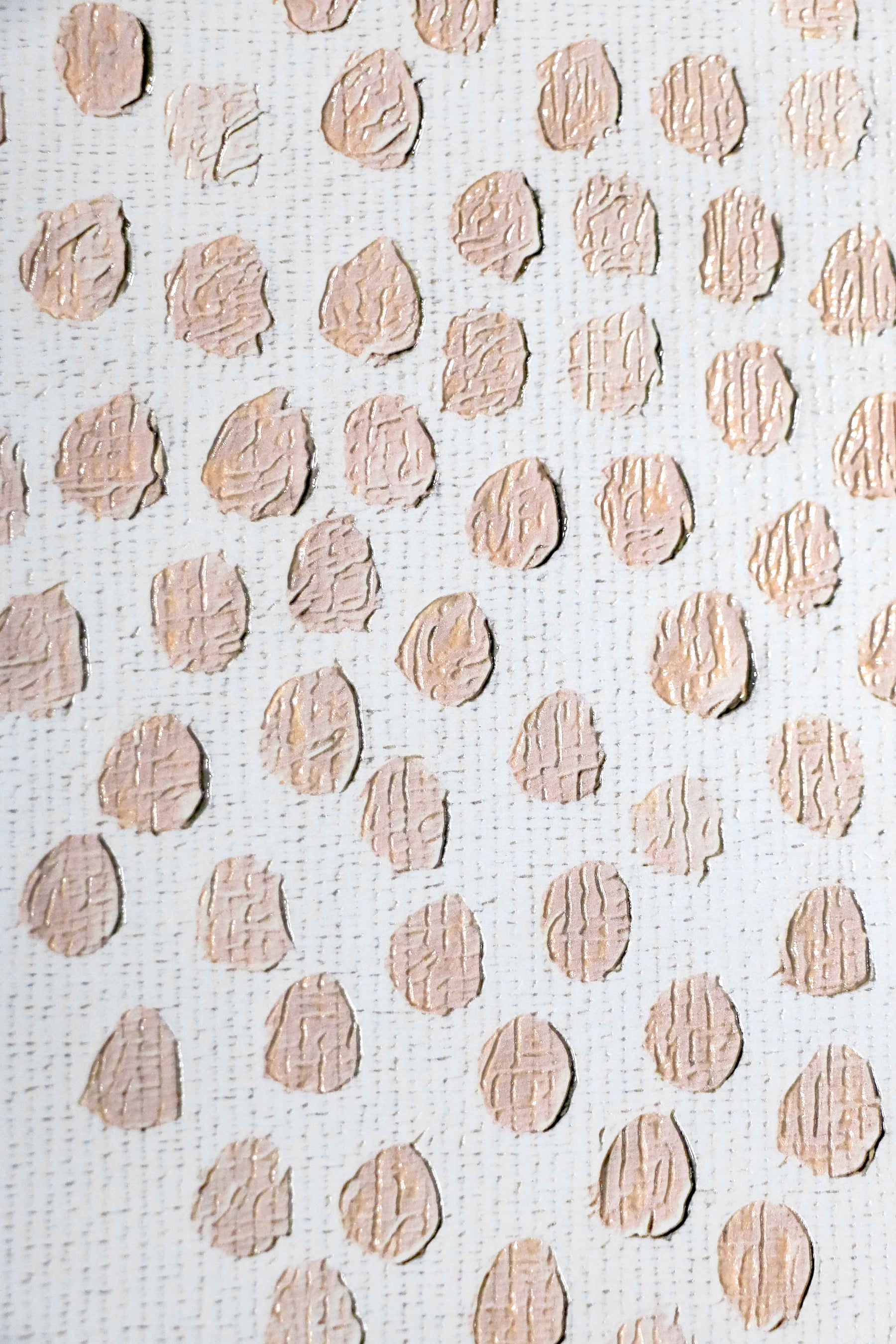 Sapphire & Rose Orbit — 3D Haptic Embossed High-Gloss Luxury Wall Art