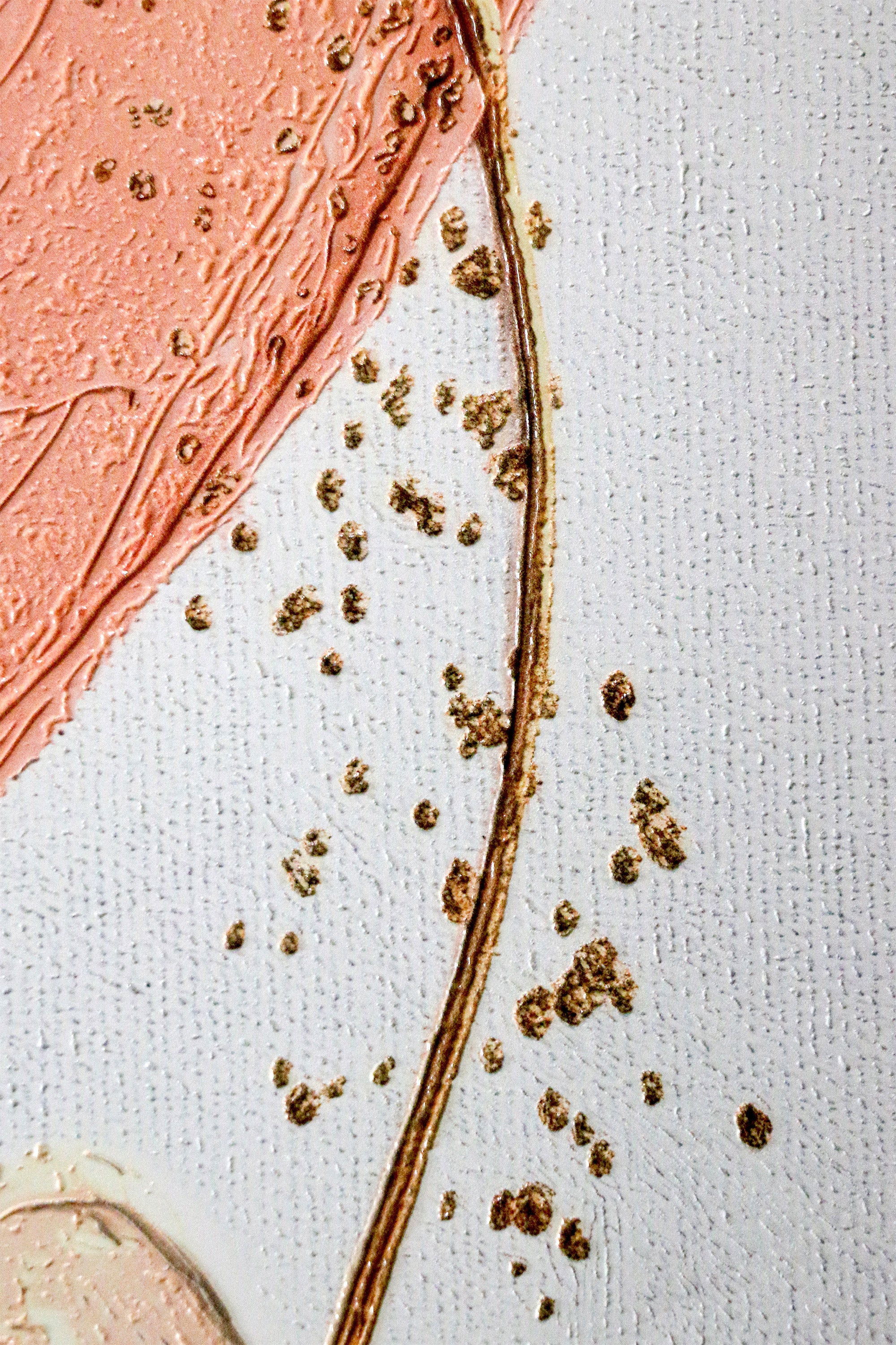 Celestial Equilibrium — 3D Haptic Embossed High-Gloss Luxury Wall Art