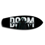 Masked Cloaked Villain Comic Glass Wall Art.
