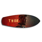 Nordic Hero Movie Poster Glass Wall Art.