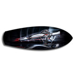 Futuristic Sci-Fi Rifle Glass Wall Art.