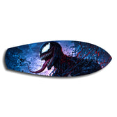 Dark Symbiote Anti-Hero Glass Wall Art.