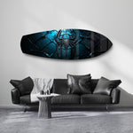 3D Spider Web Glass Wall Art.