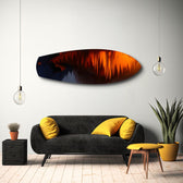 Cinematic Cowboy Silhouette Glass Wall Art.