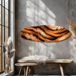 Bengal Tiger Stripe Glass Wall Art.