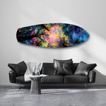 Psychedelic Forest Canopy Glass Wall Art.