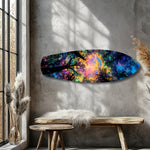 Psychedelic Forest Canopy Glass Wall Art.