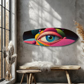 Surreal Pop Art Eye Glass Wall Art.