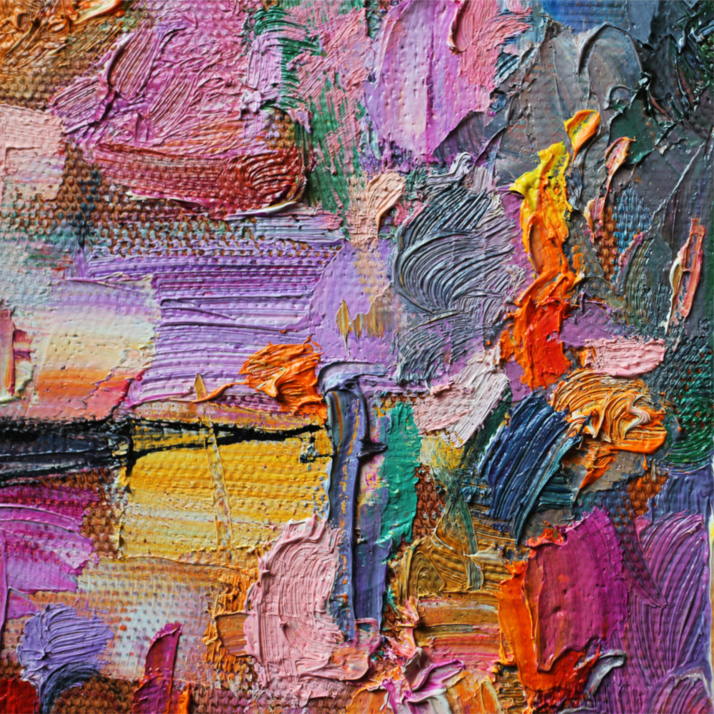 Abstract Art Glass Wall Art