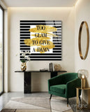 Very Sparkle Glass Wall Art - Lifestyle preview in a designer interior