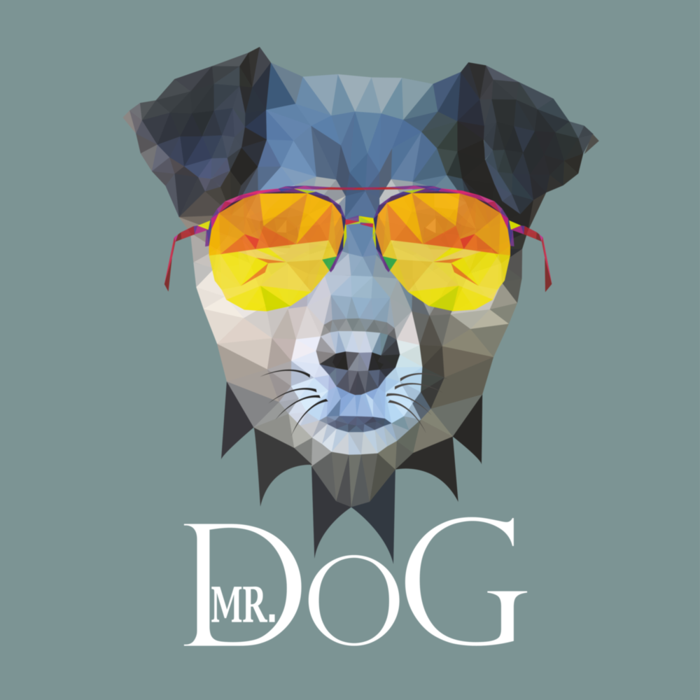 Dog Glass Wall Art