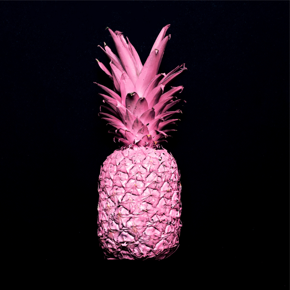 Pineapple Glass Wall Art