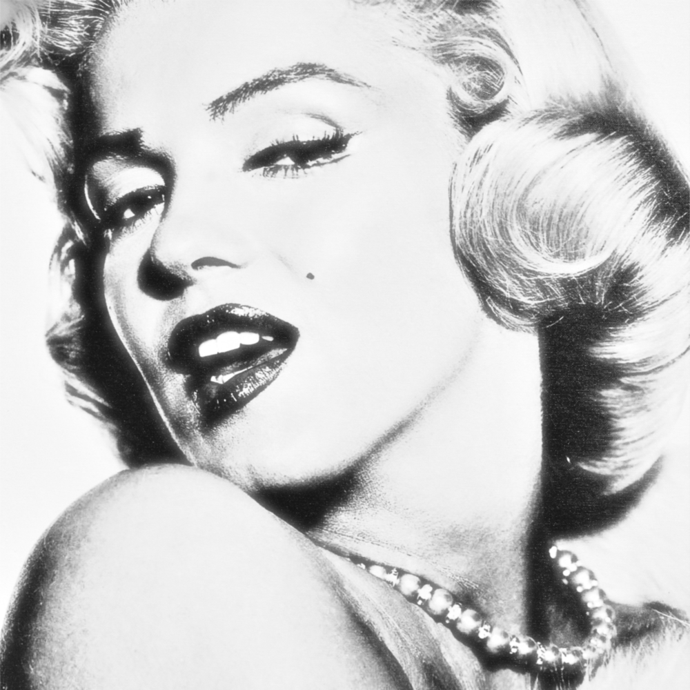 Marilyn Monroe Glass Wall Art