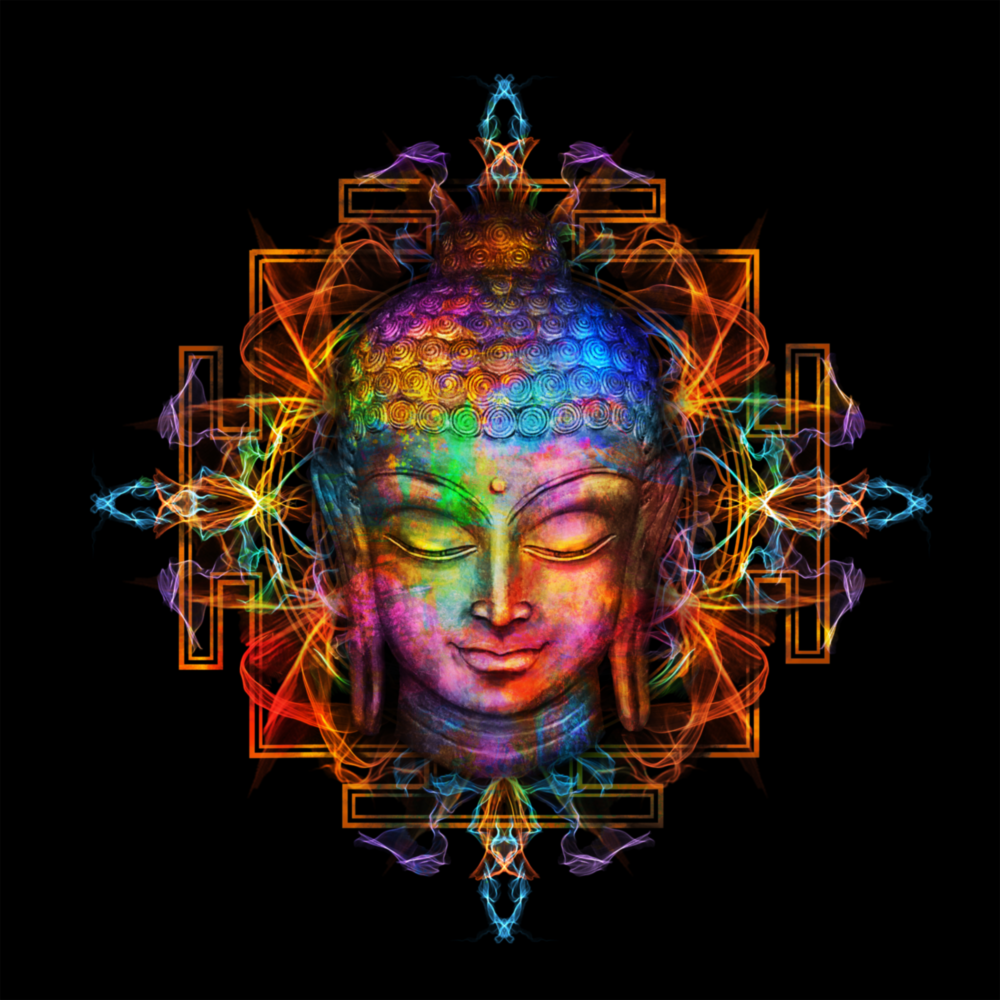 Buddha Glass Wall Art