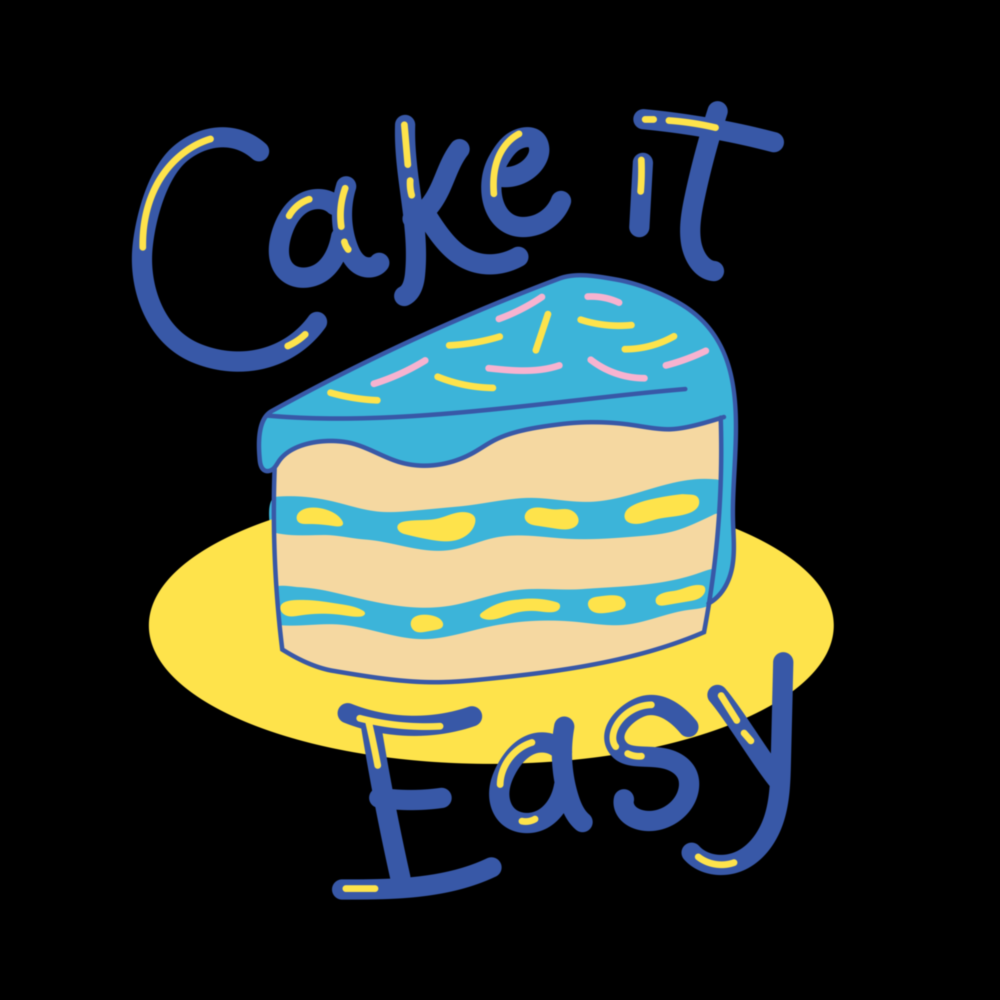 “Cake It Easy” Glass Wall Art