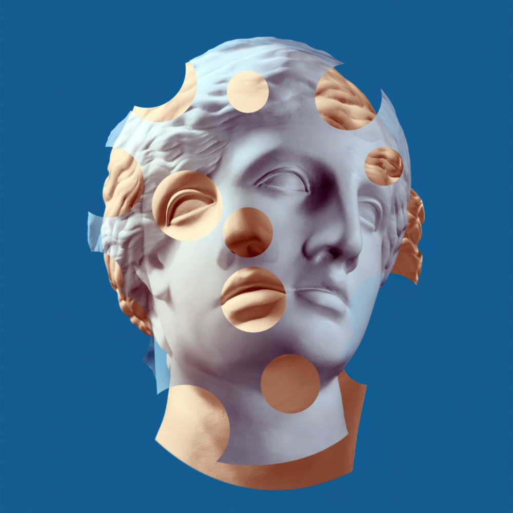 Sculpture Glass Wall Art