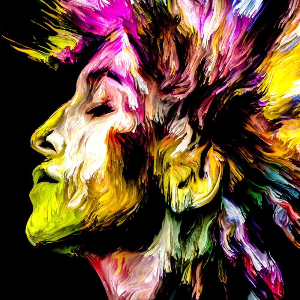 Thought Generation Glass Wall Art
