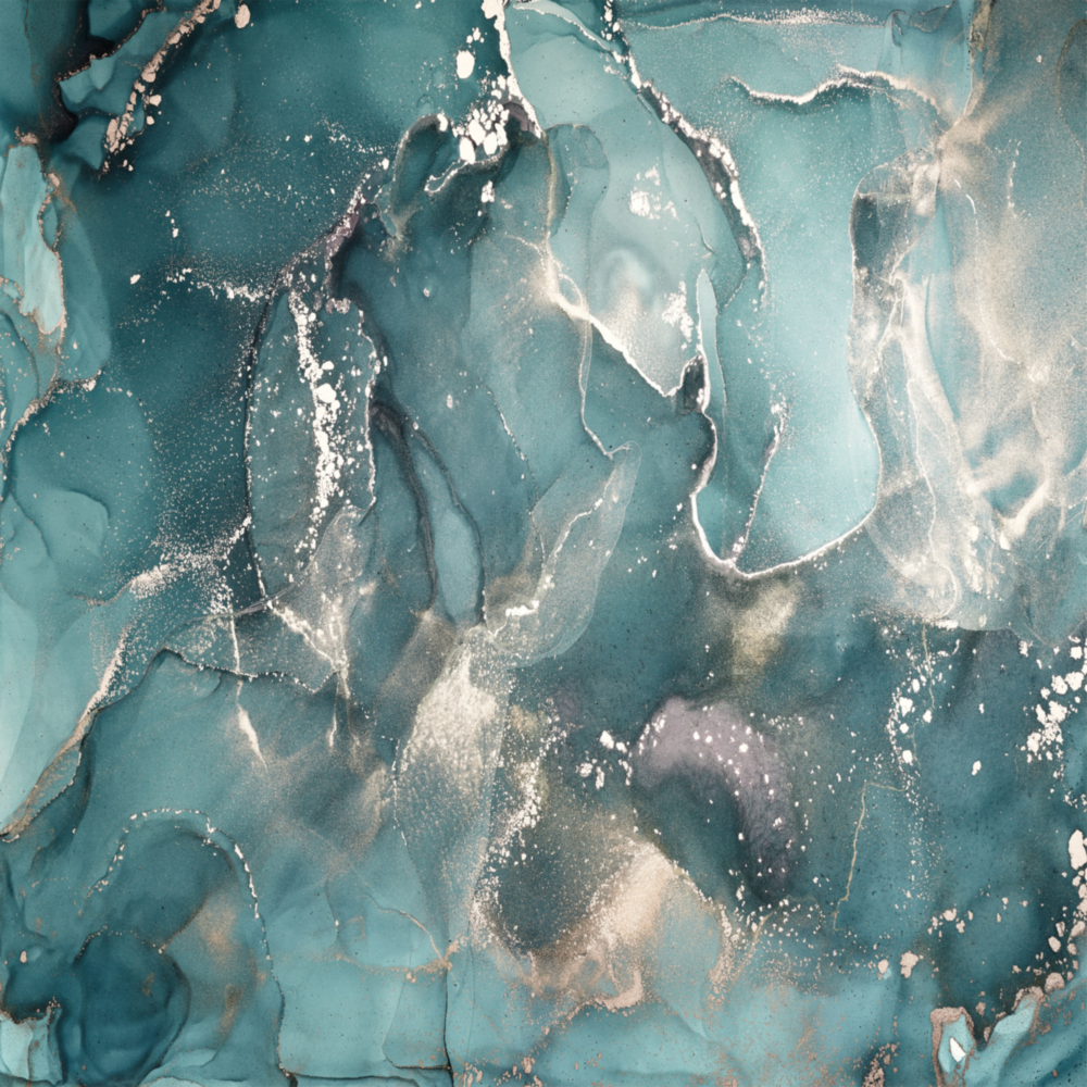 Abstract Glass Wall Art