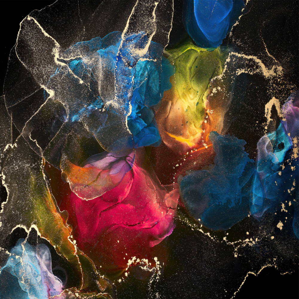 Energy Glass Wall Art