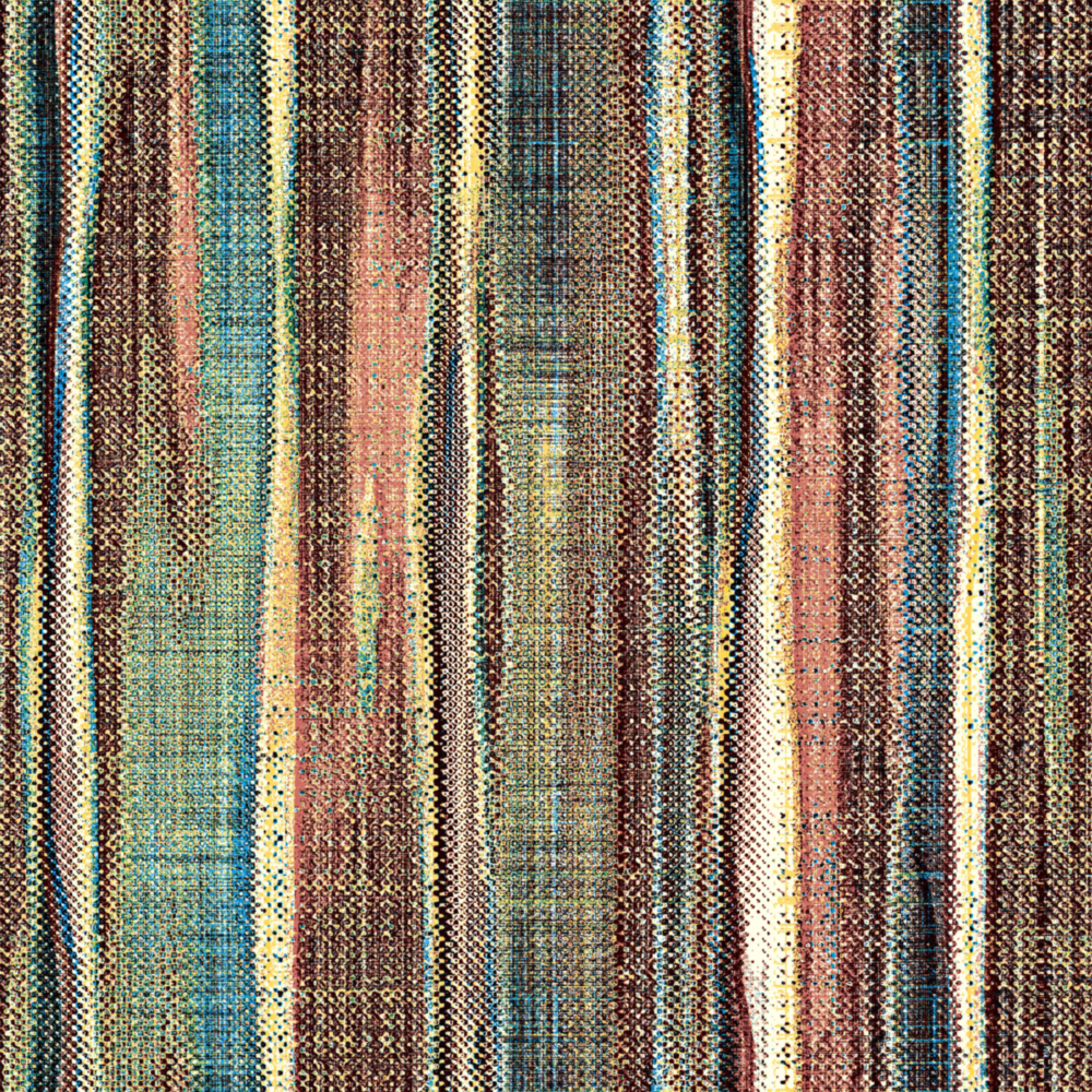 Ethnic Pattern Glass Wall Art