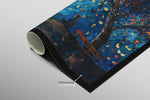 Lunar Serenade — Haptic 3D Embossed + High-Gloss Lacquer Print