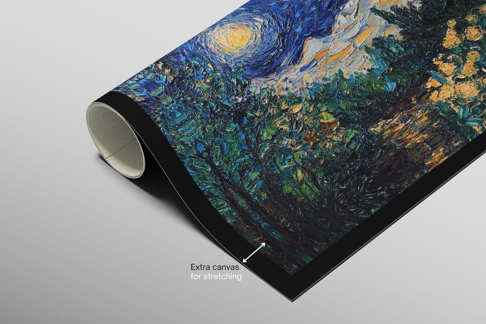Celestial Whorl — Haptic 3D Embossed + Gloss Lacquer Print