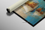 Quiet Voyage — Haptic 3D Embossed + High-Gloss Lacquer Print