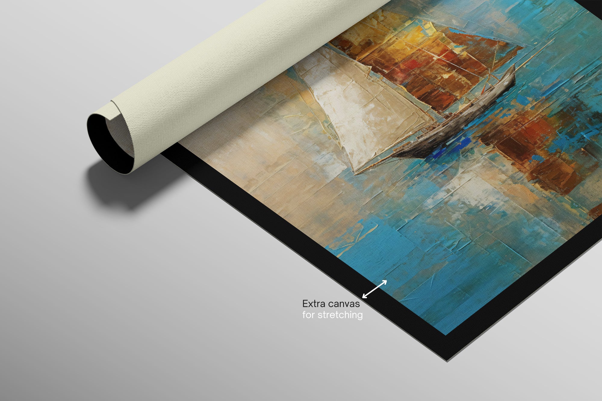Quiet Voyage — Haptic 3D Embossed + High-Gloss Lacquer Print
