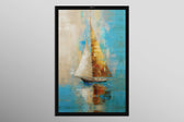 Quiet Voyage — Haptic 3D Embossed + High-Gloss Lacquer Print