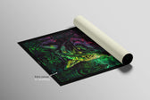 Neon Canopy Alpha — Impresión háptica con relieve 3D + laca de alto brillo