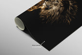 Lacquer Rain King — Haptic 3D Embossed + Pure Gloss Lacquer Print