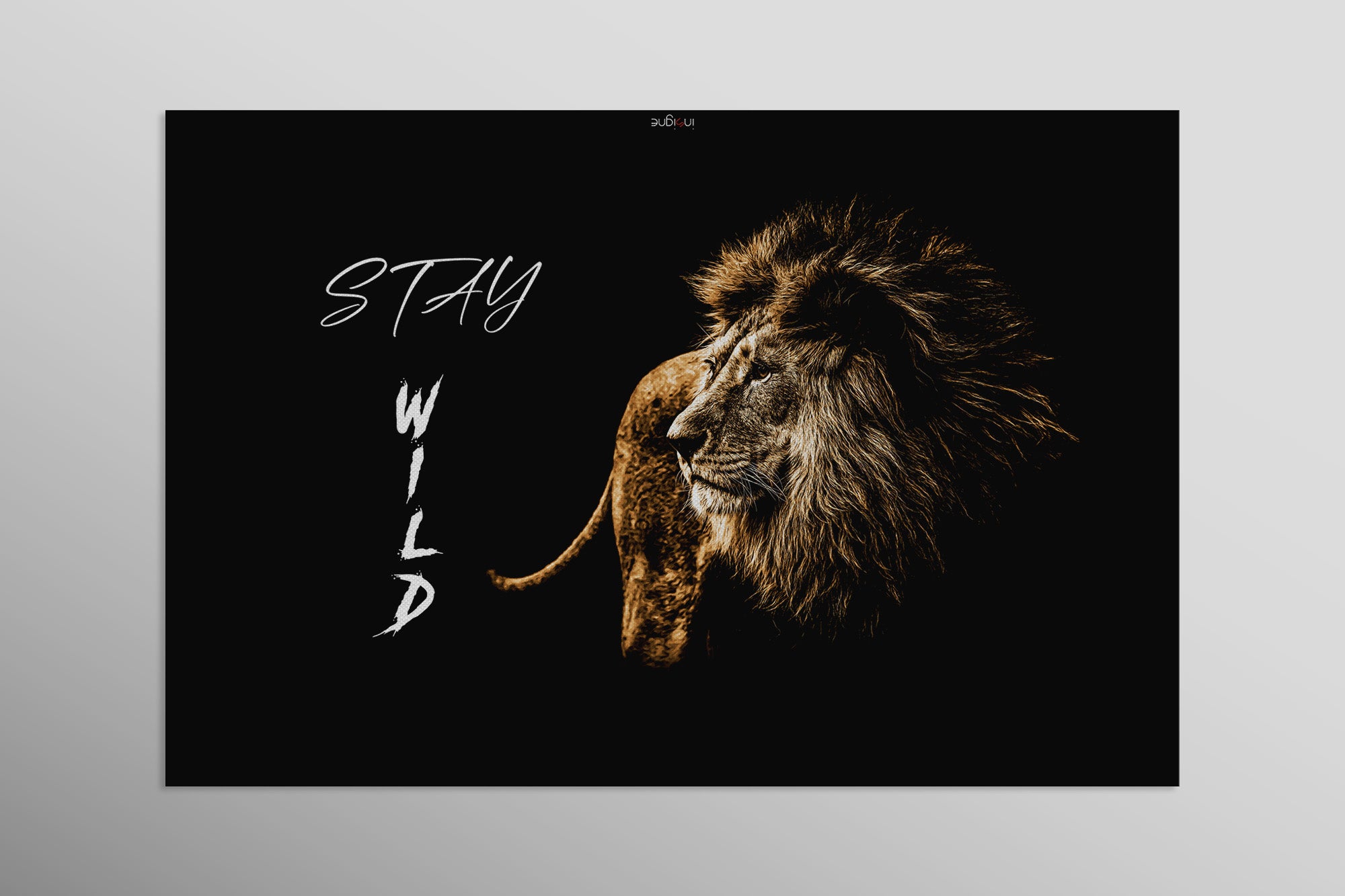 Lacquer Rain King — Haptic 3D Embossed + Pure Gloss Lacquer Print