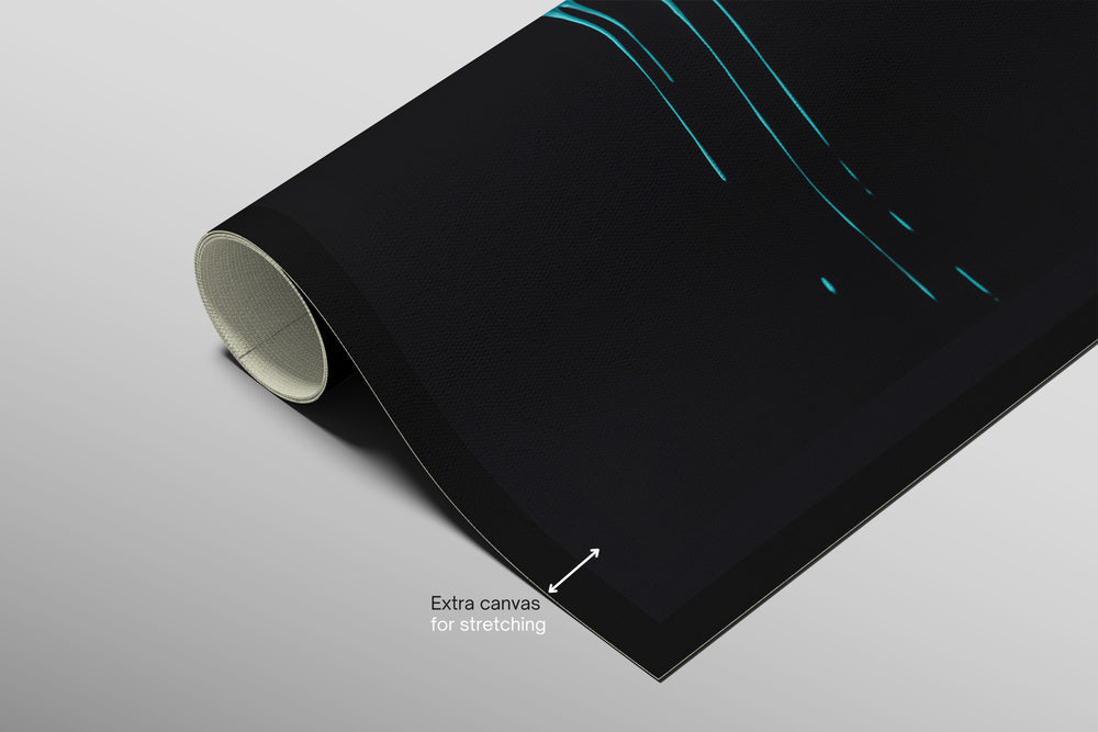 Crimson & Cyan Drip — 3D Haptic Embossed High-Gloss Luxury Wall Art