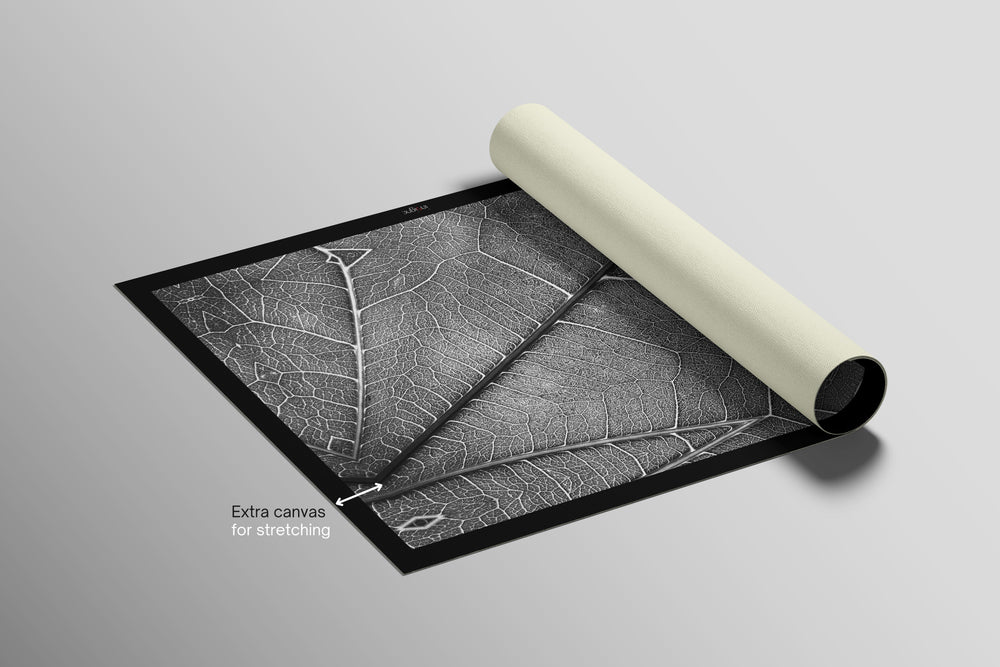 Silver Veins — Haptic 3D Embossed + Gloss Lacquer Print