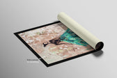 Jade Couture Muse — Haptic 3D Embossed + High-Gloss Lacquer Print