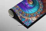 Aurora Spiral Luxe — Impression haptique en relief 3D + laque ultra-brillante