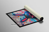 Urban Rebel Bot — 3D Haptic Embossed High-Gloss Luxury Wall Art