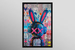 Urban Rebel Bot — 3D Haptic Embossed High-Gloss Luxury Wall Art