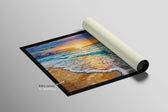 Splendore della costa azzurra — Quadro da parete di lusso 3D a rilievo aptico ad alta lucentezza