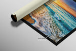 Splendore della costa azzurra — Quadro da parete di lusso 3D a rilievo aptico ad alta lucentezza