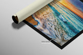 Splendore della costa azzurra — Quadro da parete di lusso 3D a rilievo aptico ad alta lucentezza