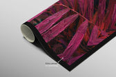 Magenta Midnight Frond — Un battito scolpito di velluto tropicale