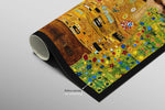 Golden Embrace Reverie — A Textured Tribute to Klimt’s Masterpiece