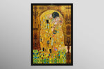 Golden Embrace Reverie — A Textured Tribute to Klimt’s Masterpiece