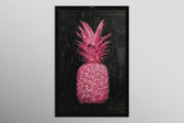 Eclectic Pineapple Pulse — Un pop texturizado en rosa y negro